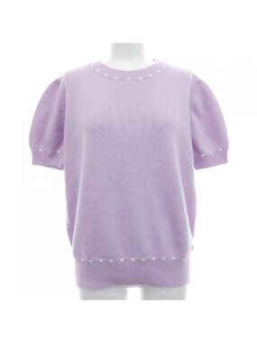 Chanel Knit Cashmere Purple